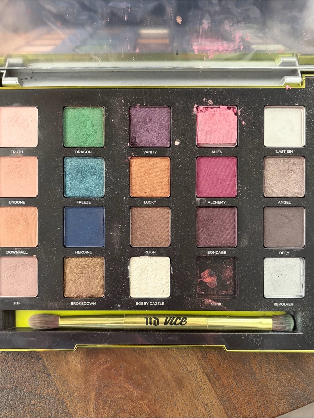 UD Urban Decay Vice 3 Eyeshadow Palette with Included Makeup Pouch and Brush